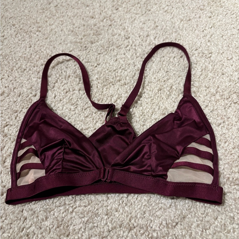 Victoria's Secret Deep Wine Bralette